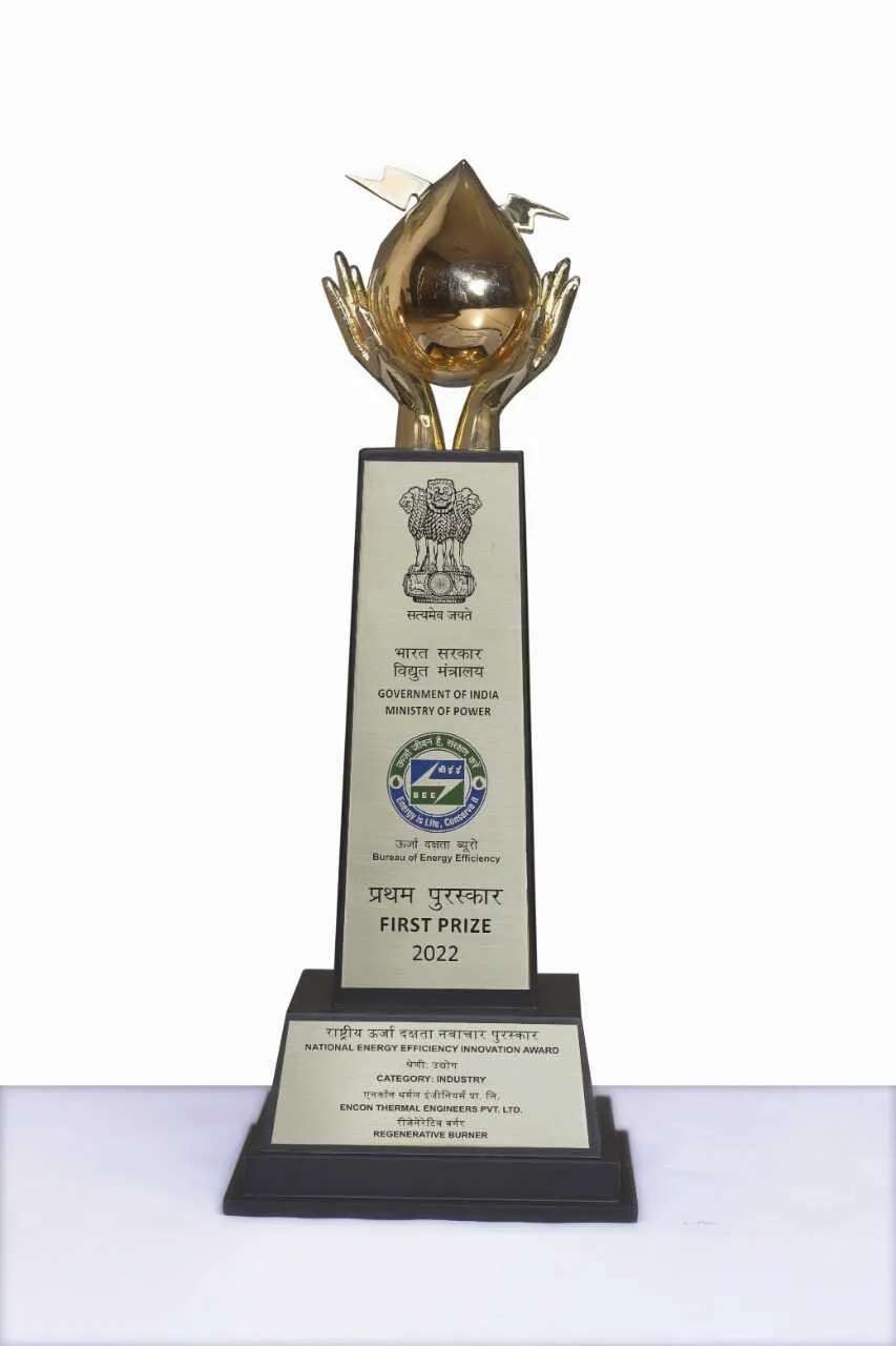 National Energy Efficiency Innovation Award 2022, First Prize — Ministry of Power, Government of India